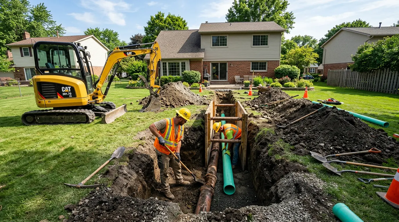 Sewer Backup in Plainview, TX